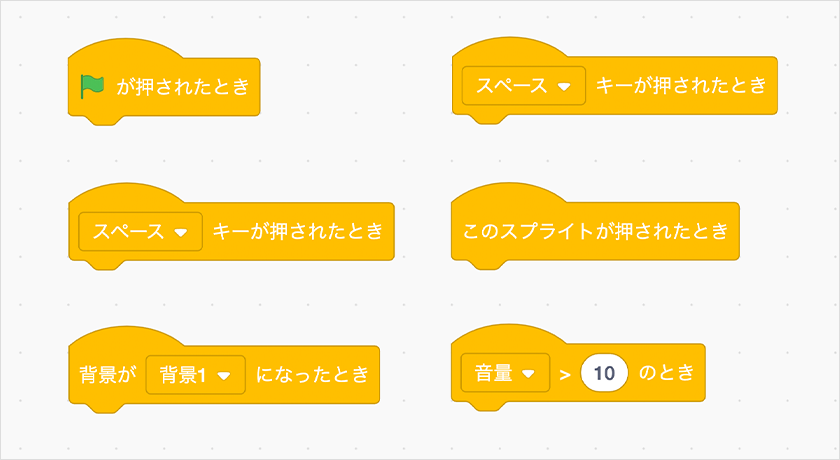 はじまりのブロック